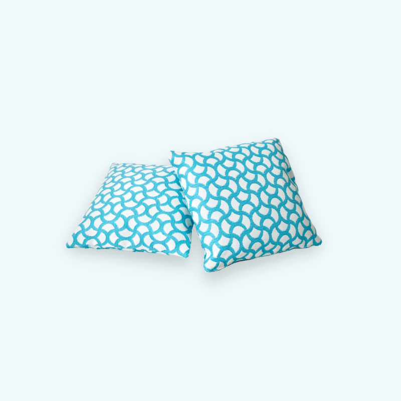 Coussin pour canapé ORNELLA Turquoise