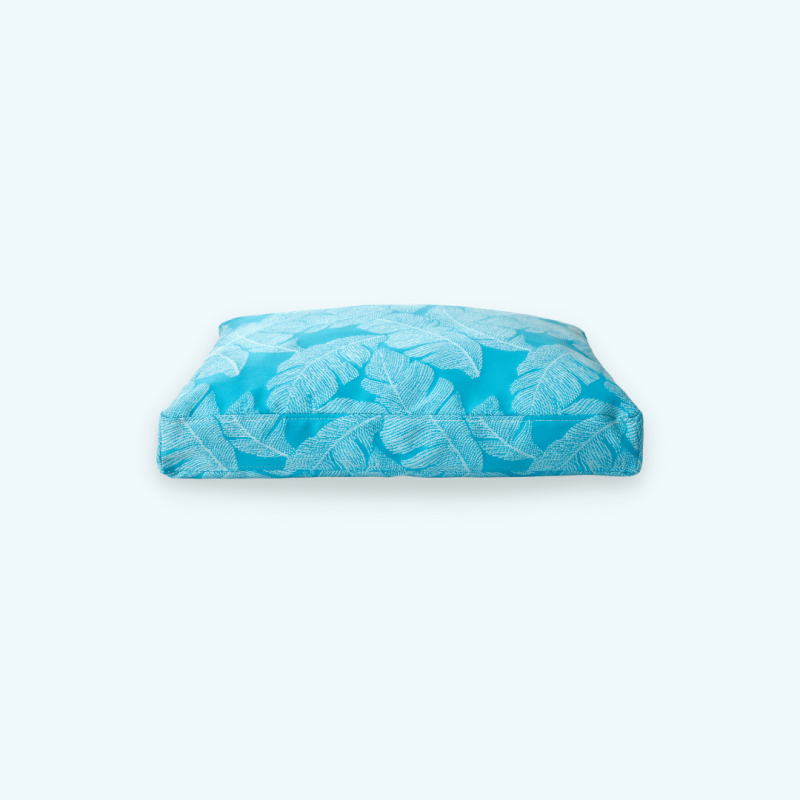 Outdoor dog cushion ORNELLA -Turquoise