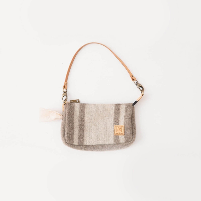 Pochette MINI INGE en laine 2.8 - Naturel