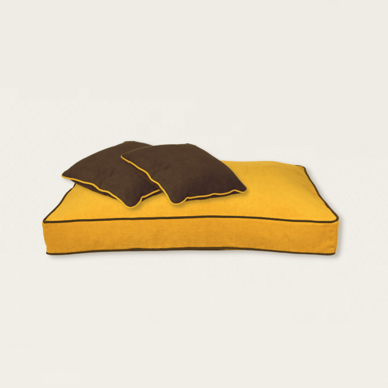 Dog Cushion ROMEO Saffron